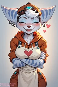 Mama AU Rivet Lombax