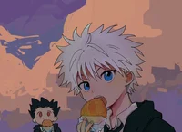 School with Killua