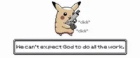 Pikachu with GUN