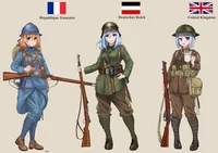 ww1 girls