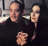 Morticia and Gomez