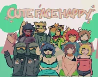 CUTE FACE HAPPY 