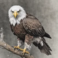 Eagle of prey 