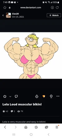 Muscular lola loud