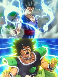 Gohan vs Broly DBS