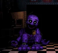 Purple mascot 
