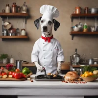Cooking w Dalmatian