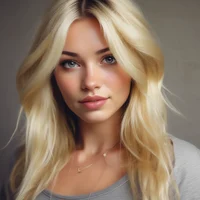 Pretty blonde girl