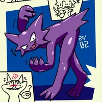 Rubber Gengar suit