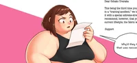 Obese Ochako Uraraka