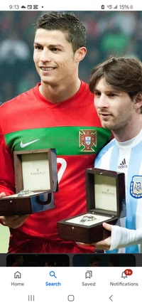 Messi and Ronaldo