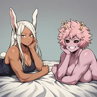 Miruko and Ashido