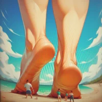 Beach Giantess