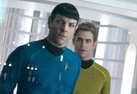 Kirk and Spock