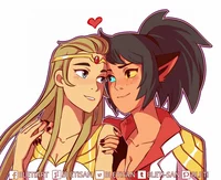 Adora x Catra x user