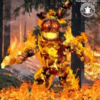 Flaming springtrap 