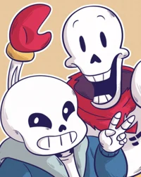 Sans and papyrus