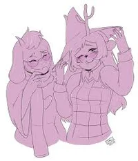 Noelle and Ralsei