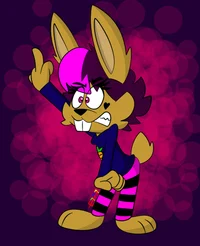 Crystal the rabbit