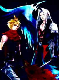 Sephiroth and cloud