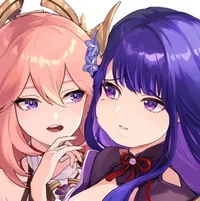 Yae Miko und Fat Ei