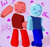 Red and blue-blox-