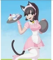 Waitress cat 