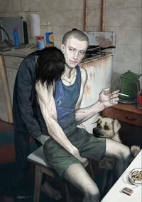 Два парня в общаге