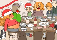 Fat Christmas feast