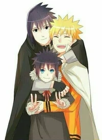 Sasunaru family AU