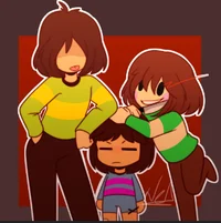Kris Chara and frisk