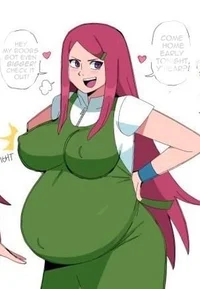 Pregnant Kushina