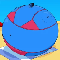 Berry woman bikini