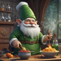 Cooking Wizard Gnome