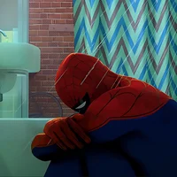 Sad spiderman 