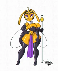 Anthro Queen Bee TF