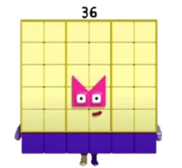 numberblock 36