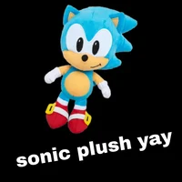 Classic Sonic Plushy