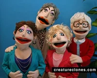Golden Girls puppets