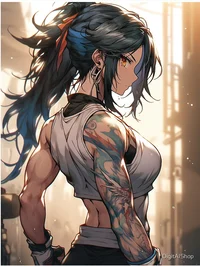 Muscular Girlfriend