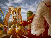 Cream vs rabbit kong