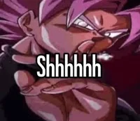 Goku Black shhhhhhhh