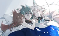 Three Foxian Ladies