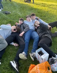 Met de gang