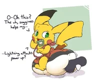 Diapered Pikachu 
