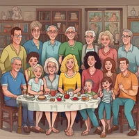 Rich and good family