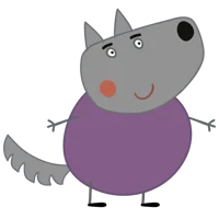 Mr wolf peppa pig 