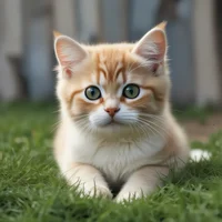 a cute cat