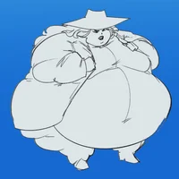 Fat fancy woman