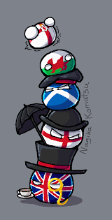 The UK countryballs